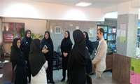 بازدید مركز توسعه و هماهنگی اطلاعات و انتشارات علمی وزارت بهداشت از كتابخانه مركز