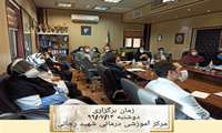 بازدید و جلسه محیطی معاونت آموزشی دانشگاه و مدیران محترم  حوزه معاونت اموزشی دانشگاه