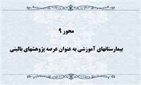 كسب امتیاز كامل استانداردهای آموزشی - پژوهشی سال 1400 توسط واحد توسعه و كتابخانه